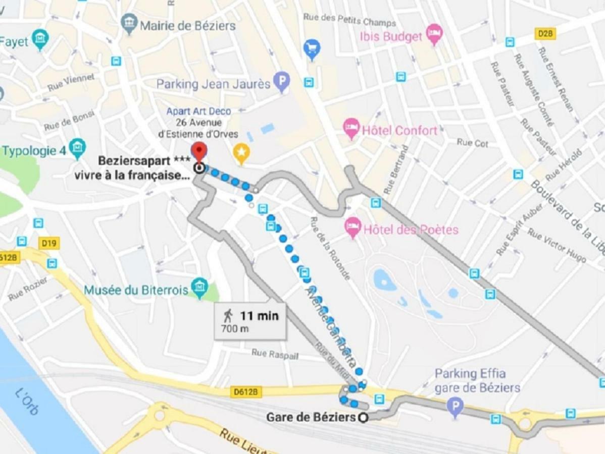 Beziers Apart Art Deco מראה חיצוני תמונה